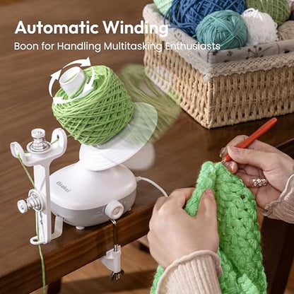 Electric Yarn Winder M1 & 18pcs Ball Tube Set for Tangle