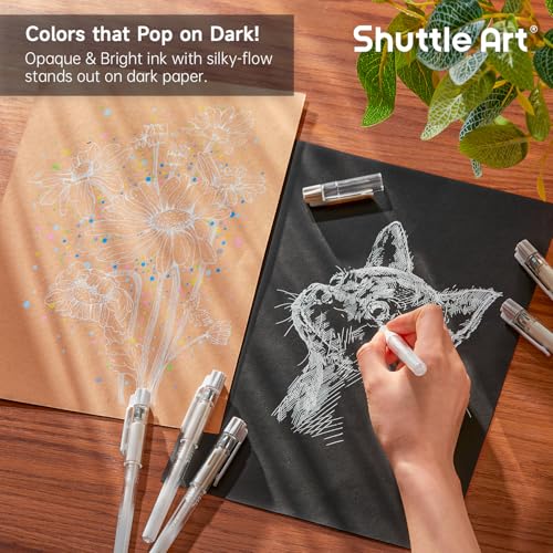 White Gel Pens (6 Count)