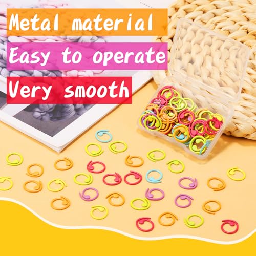 100Pcs Metal Stitch Markers