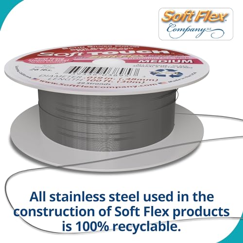 49 Strand Flexible Braided Beading Wire