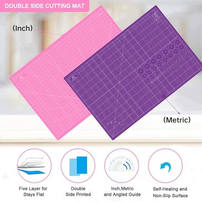 Thickened 24 x 36 Inch Self Healing Sewing Cutting Mat