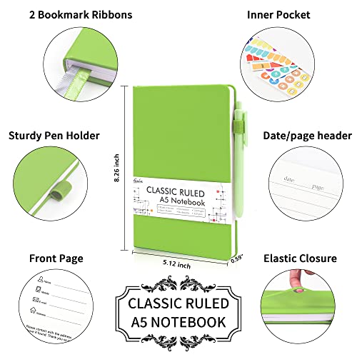 5 Pack Notebooks Journals Bulk (5 Count)