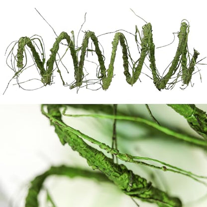 118" M Green Grapevine Garland Fake Tree Branches Willow Twigs