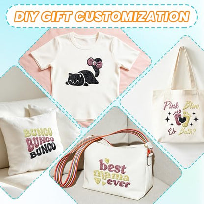 Glitter Puff Heat Transfer Vinyl