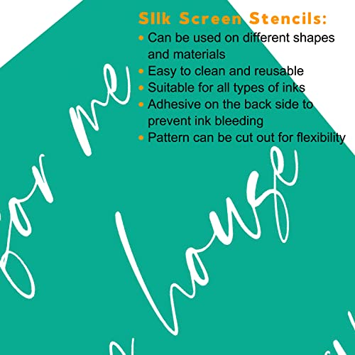 Christian Bible Verse Silk Screen Stencils