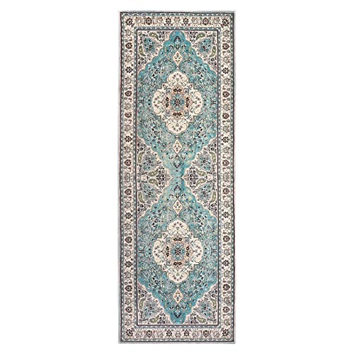 Felice Floral Medallion Runner Rug