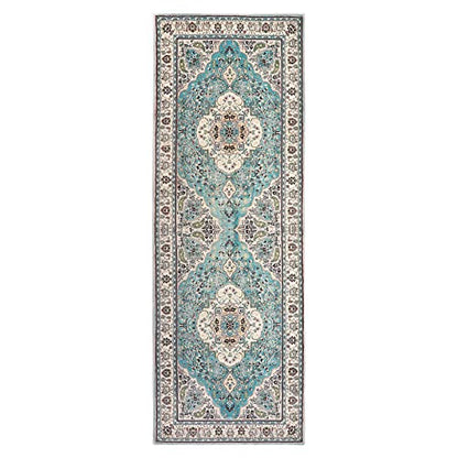 Felice Floral Medallion Runner Rug