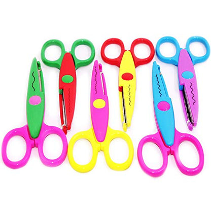 Set of 12 Craft Punch and Creative Scissors