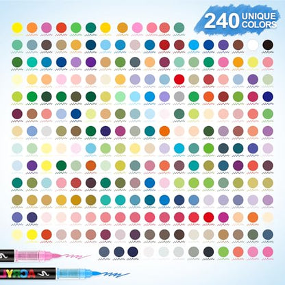 240 Acrylic Paint Markers (240 Count)