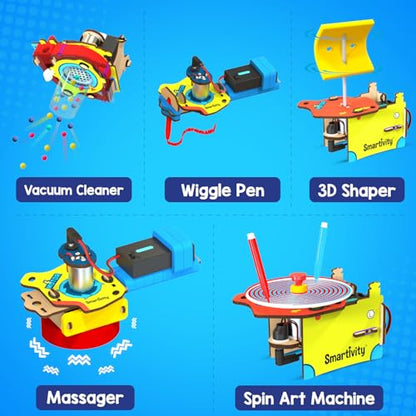 10-in-1 Motor Powered Gadgets Kit for Kids 6-12