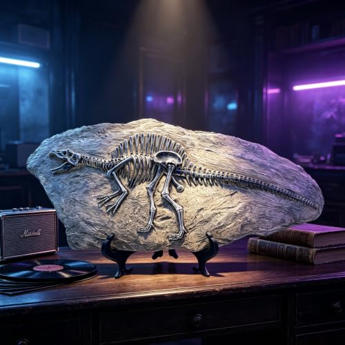 Resin Spinosaurus Dinosaur Fossil Statue Model Simulated Skeleton Home Office Display Decorative Craft Box Decoration