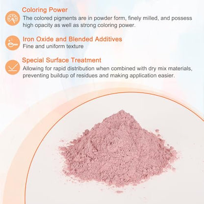 Iron Oxide Powder Concrete Pigment 300 Mesh 3.5oz (28.2 Ounce)