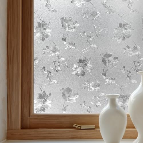 Window Privacy Film Decorative for Front Door