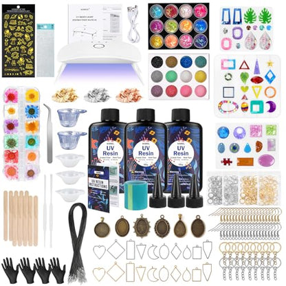 UV Resin Jewelry Making Kit (3.5274 Ounce)