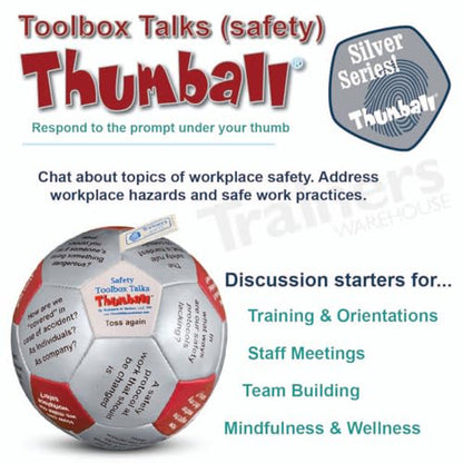 Toolbox Talks Safety Thumball Teambuilding Tool