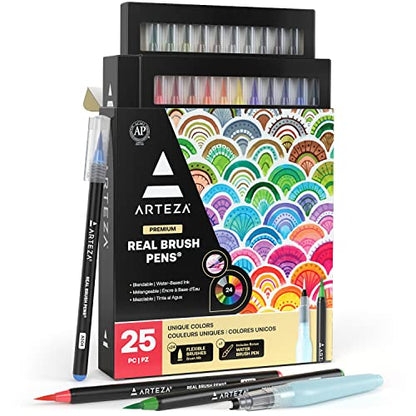 Watercolor Paint Pens (24 Count)