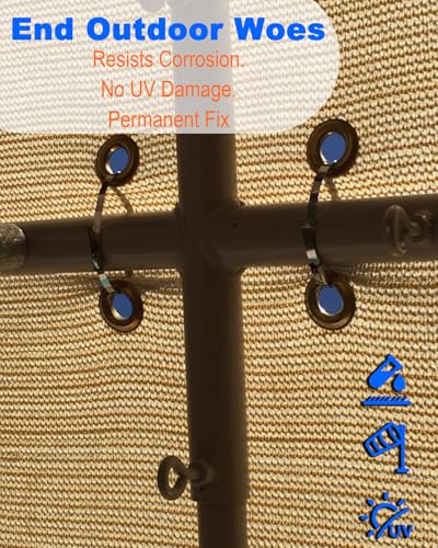 Metal Zip Ties (100 Count)
