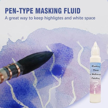 100ml Pink Watercolor Masking Fluid