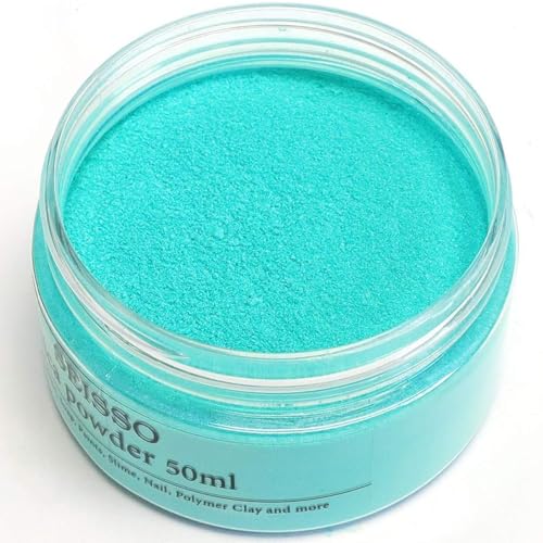 Turquoise Blue Mica Powder for Epoxy Resin 1.7 oz