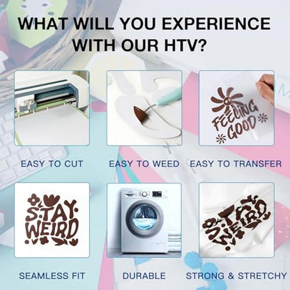 Brown HTV Roll Heat Transfer Vinyl