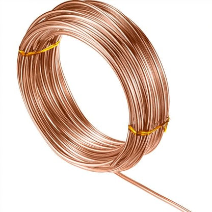 Aluminum Craft Wire for Sculpting Armature Bendable Craft Wire for DIY Jewelry Making (32.8 Foot)