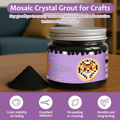 200g Mosaic Crystal Grout for Crafts