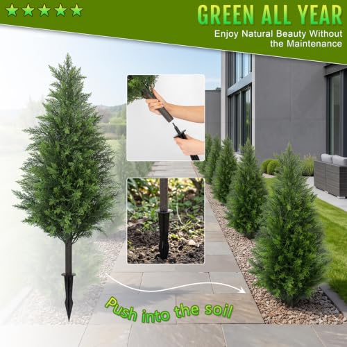 2Pack 3FT Artificial Cedar Tree (2 Count)