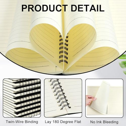 3 Pcs Spiral Notebooks (3 Count)