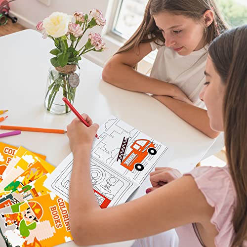 24pcs Fire Truck Coloring Books