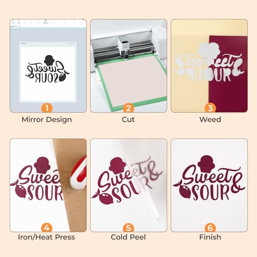 Maroon Heat Transfer Vinyl