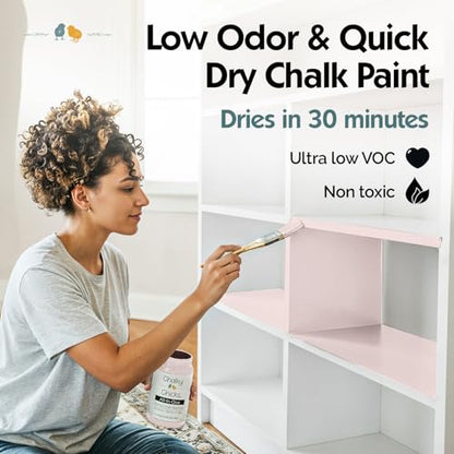 Paris 16 Fl Oz Chalk Paint for Furniture All in One