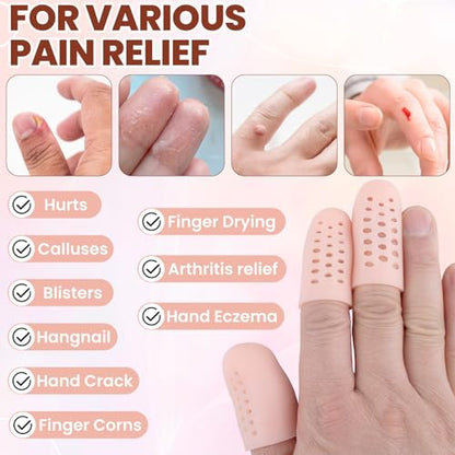 10pcs Gel Finger Cots (10 Count)