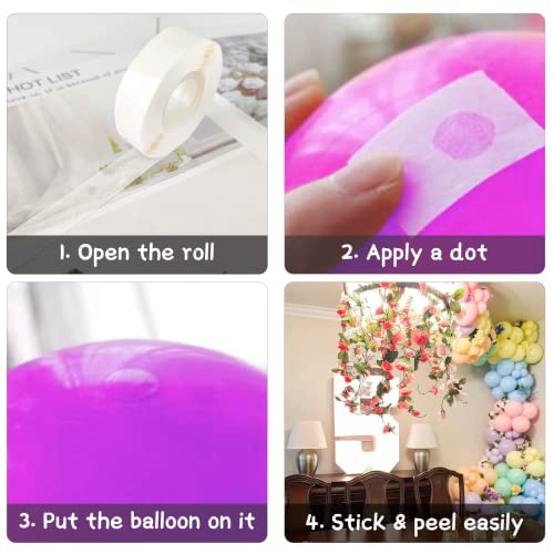 4000 Pcs Glue Points for Balloons (4000 Count)