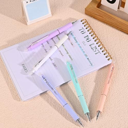 10 Pcs Retractable Erasable Gel Pens (10 Count)