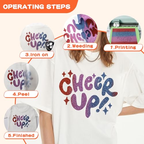 Glitter Heat Transfer Vinyl