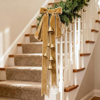Khaki Velvet Ribbon