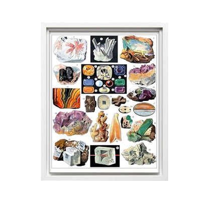 Vintage Geology Canvas