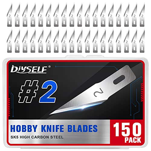 150 PCS Exacto Knife Blades #2 (150 Count)