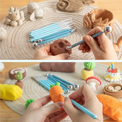 9PCS Sculpting Clay Dotting Tools