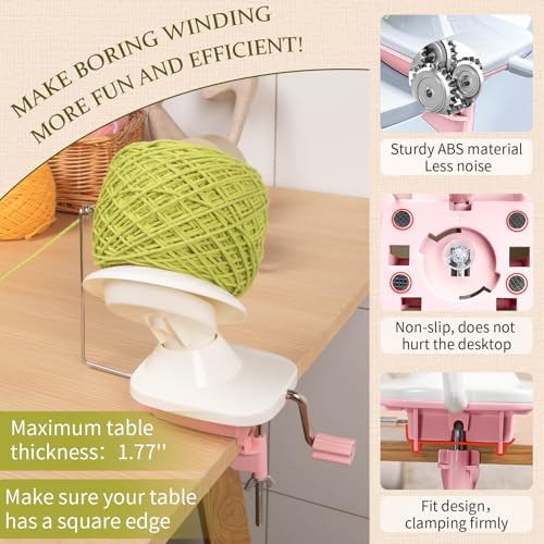 3.5 OZ Yarn Winder with Thread Guide