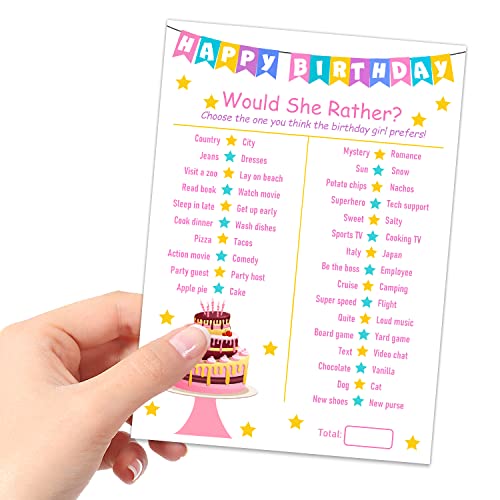 Birthday Girl Party Game
