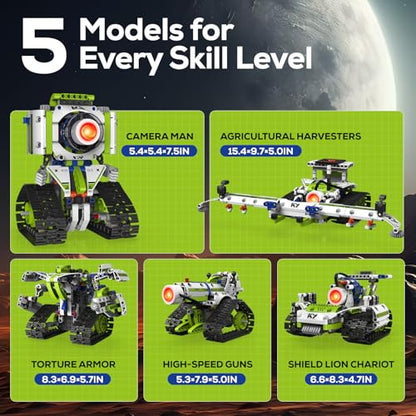 Robot Building Kit with APP