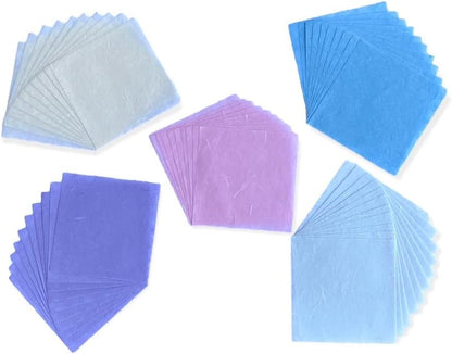 50 Sheets 6 x 6 Inches Natural Fiber Mulberry paper Sheets Square Origami Paper Arts Folding Craft, Decoration Paper, Square Folding Paper for DIY Crafts (Pastel Color, 6x6 Inch) - Crafty Corner