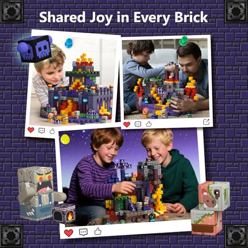 100PCS Magnetic Blocks