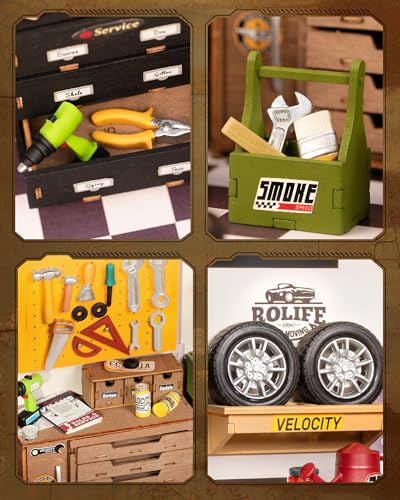Workshop DIY Miniature Dollhouse Kit Creative Gift for Adults