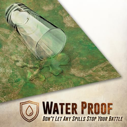 44"x60" Vinyl Battle Mat for Warhammer 40k Terrain & DND Tabletop Gaming