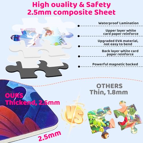 Princess Magnetic Puzzles for Girls 4