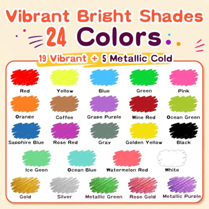 Chalk Markers (24 Count)