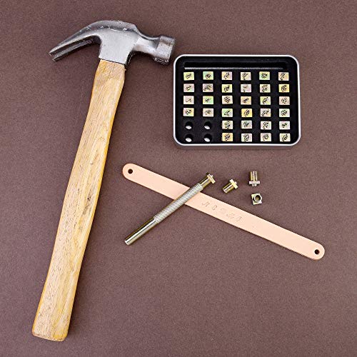 37 Pieces Leathercarft Stamping Tool Set