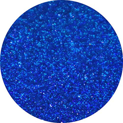 Craft Glitter Sapphire Blue Holographic 100g Fine Glitter (3.5 Ounce)